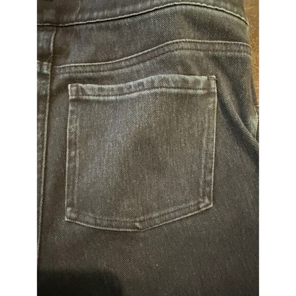 Spanx Ankle Skinny Jeans Womens Size Medium Dark Blue Shaping Pull On - Picture 6 of 7
